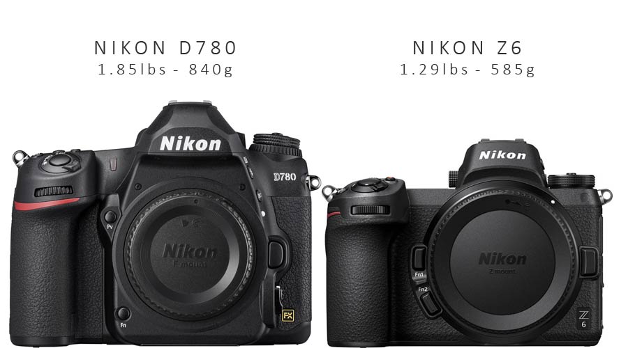 Nikon D780 vs Z6